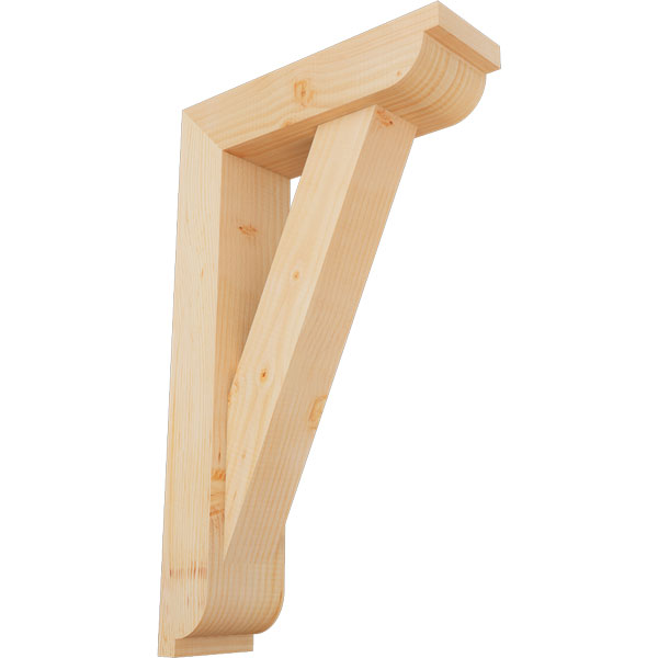 Ekena Millwork BKT0604X18X30TRA02SDF