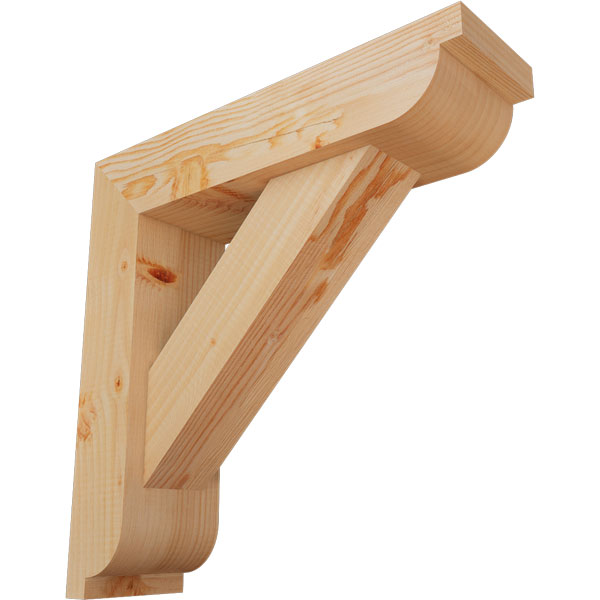 Ekena Millwork BKT0604X20X20TRA02SDF
