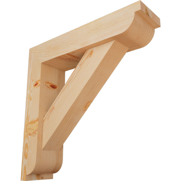 Ekena Millwork BKT0604X22X22TRA02SDF