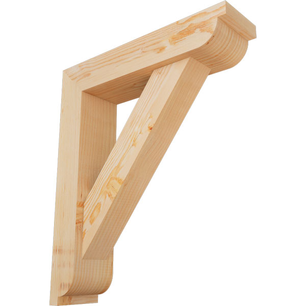 Ekena Millwork BKT0604X22X26TRA02SDF