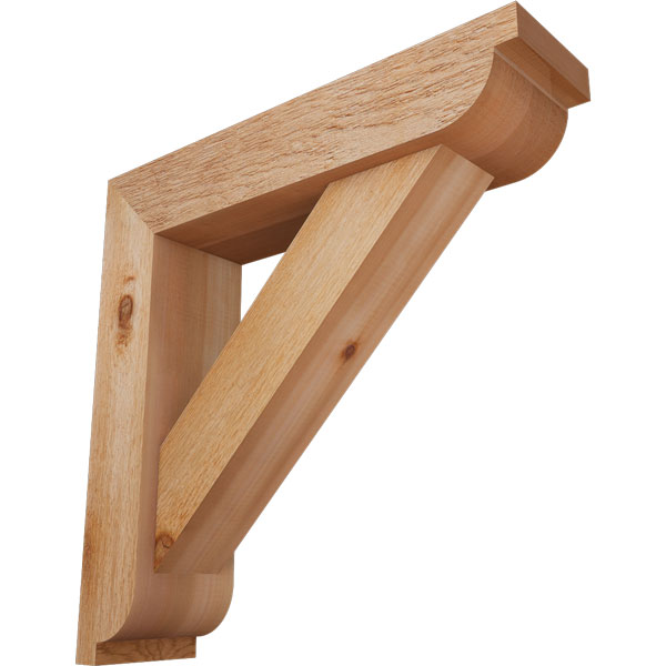 Ekena Millwork BKT0604X24X24TRA02RWR