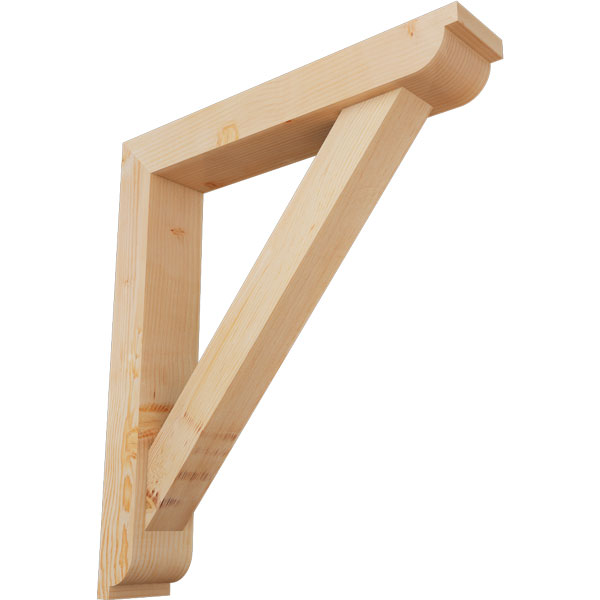 Ekena Millwork BKT0604X30X34TRA02SDF