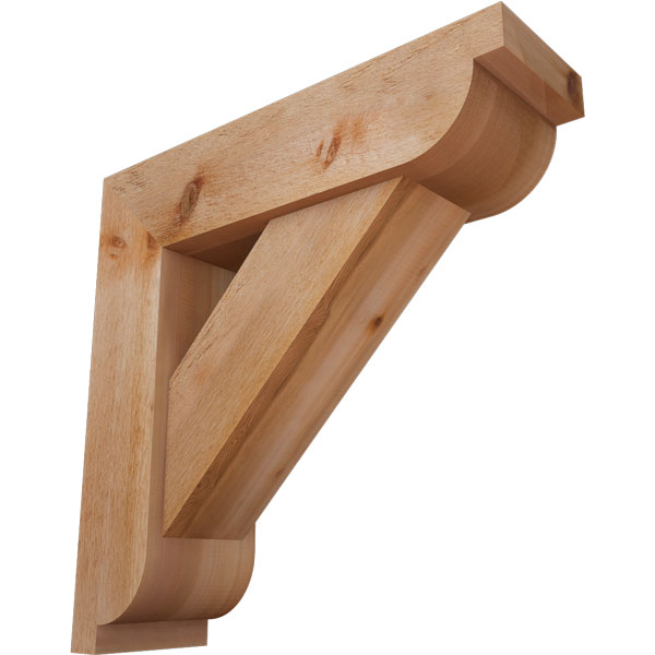 Ekena Millwork BKT0806X28X28TRA02RWR