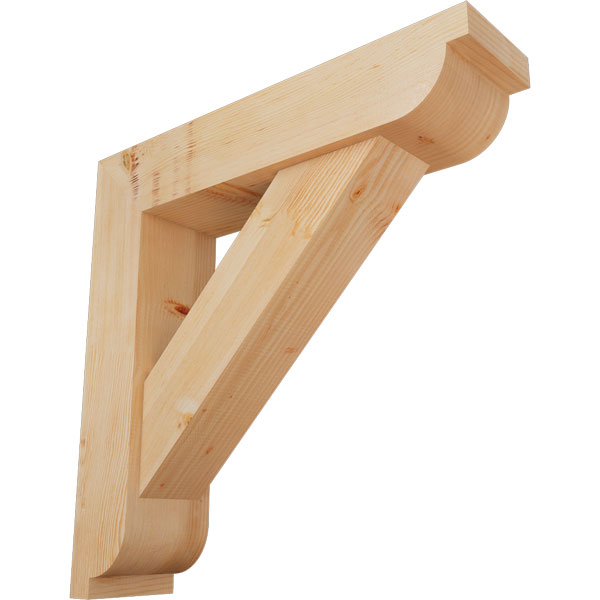 Ekena Millwork BKT0806X32X32TRA02SDF