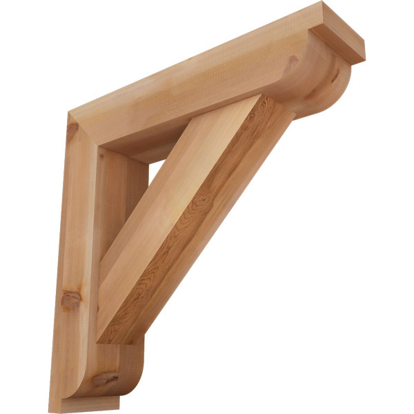 Ekena Millwork BKT0806X32X32TRA02SWR