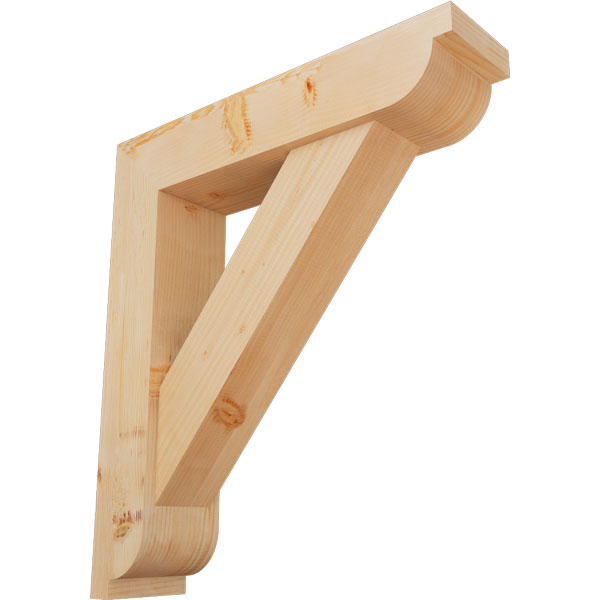 Ekena Millwork BKT0806X32X36TRA02SDF