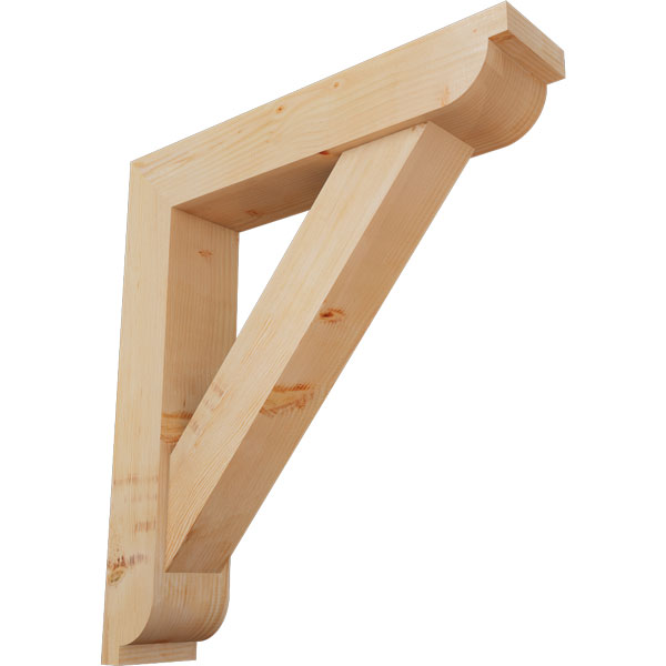Ekena Millwork BKT0806X36X40TRA02SDF