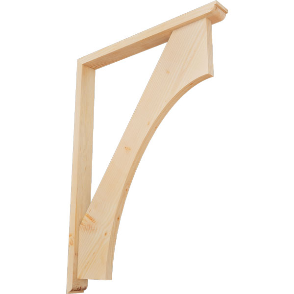 Ekena Millwork BKT0402X32X44WTL02SDF