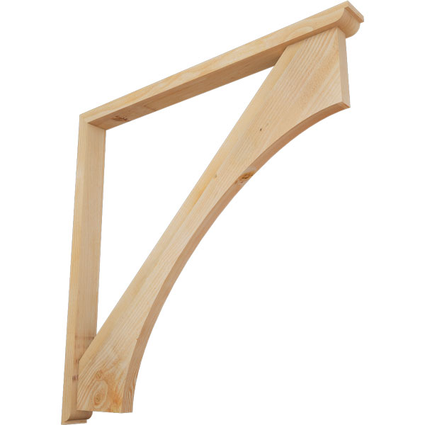 Ekena Millwork BKT0402X48X48WTL02RDF