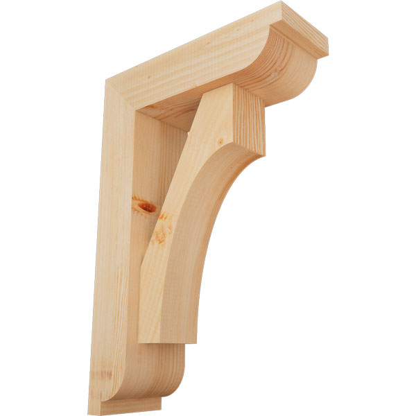 Ekena Millwork BKT0604X16X24WTL02SDF