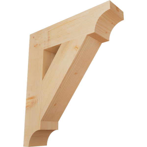 Ekena Millwork BKT06X26X30TRA08SDF