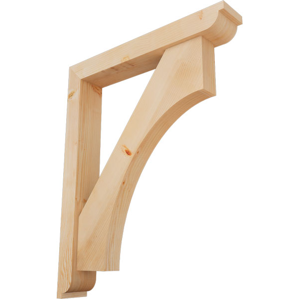 Ekena Millwork BKT0604X34X42WTL02SDF