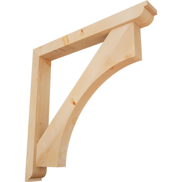 Ekena Millwork BKT0604X44X44WTL02SDF