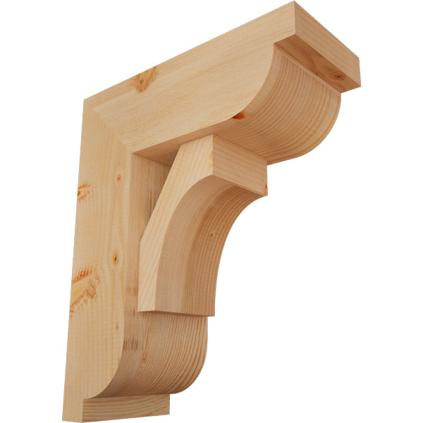 Ekena Millwork BKT0806X18X22WTL02SDF