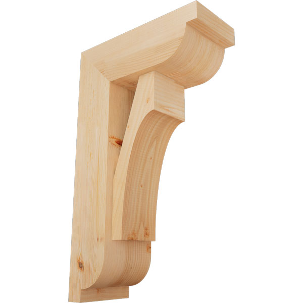 Ekena Millwork BKT0806X18X30WTL02SDF