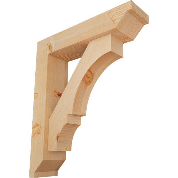 Ekena Millwork BKT0604X22X26BOA10SDF