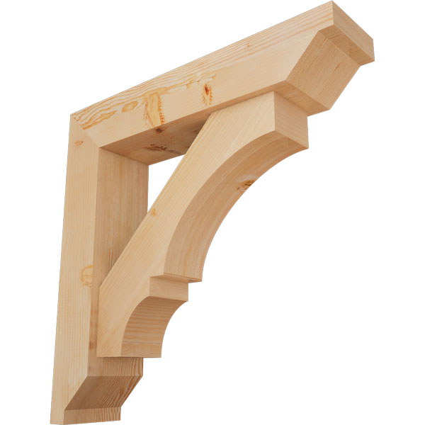 Ekena Millwork BKT0806X34X34BOA10SDF