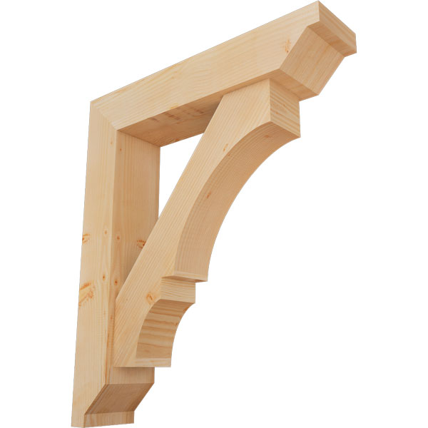 Ekena Millwork BKT0806X34X40BOA10SDF
