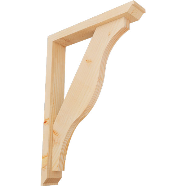 Ekena Millwork BKT0402X20X28FST10SDF