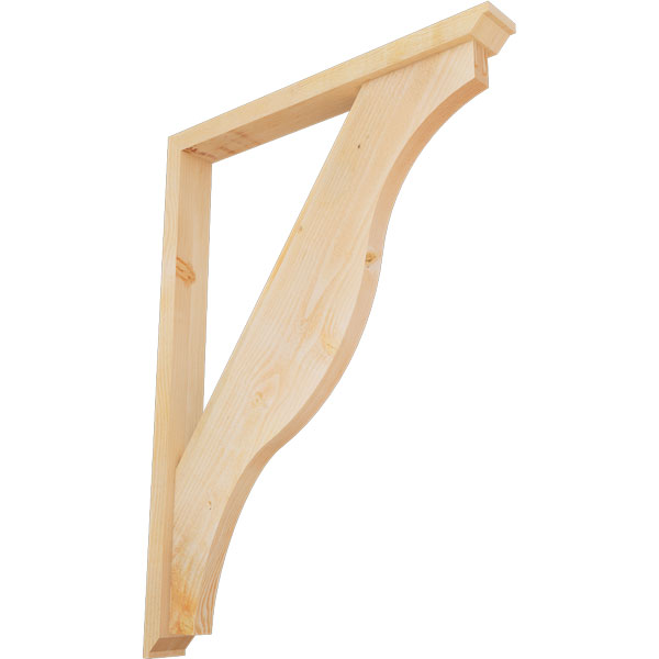 Ekena Millwork BKT0402X36X48FST10RDF