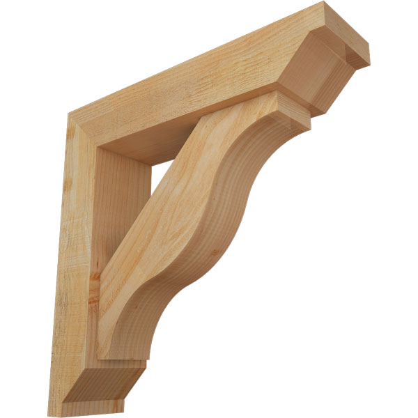 Ekena Millwork BKT0604X24X24FST10RDF