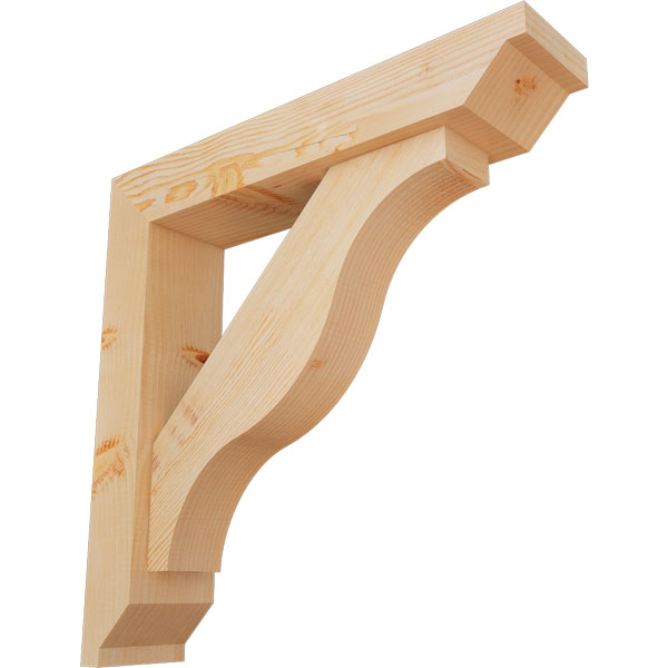 Ekena Millwork BKT0604X26X26FST10SDF