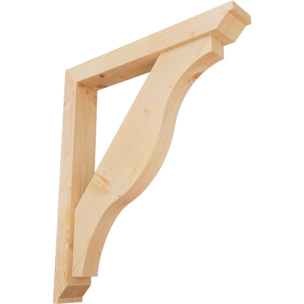Ekena Millwork BKT0604X38X44FST10SDF