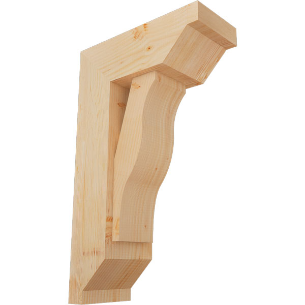 Ekena Millwork BKT0806X18X30FST10SDF