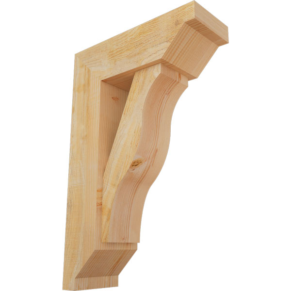 Ekena Millwork BKT0806X22X34FST10RDF