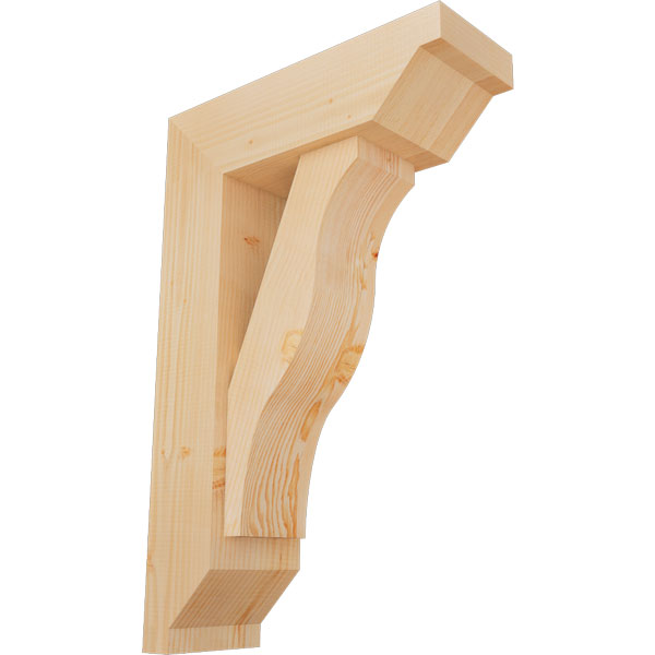 Ekena Millwork BKT0806X22X34FST10SDF