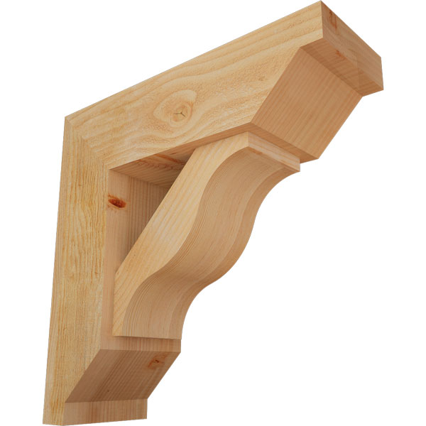 Ekena Millwork BKT0806X24X24FST10RDF
