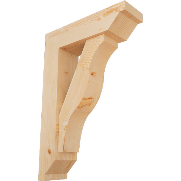 Ekena Millwork BKT0806X26X38FST10SDF
