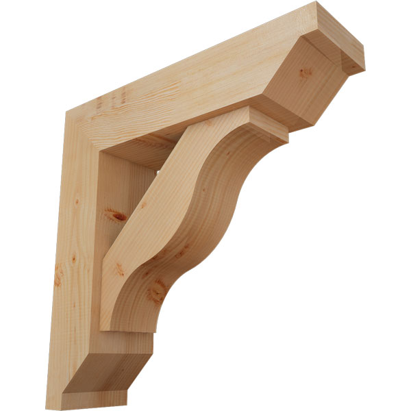 Ekena Millwork BKT0806X28X28FST10SDF
