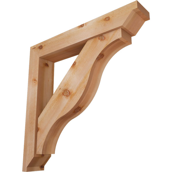 Ekena Millwork BKT0806X48X48FST10RWR