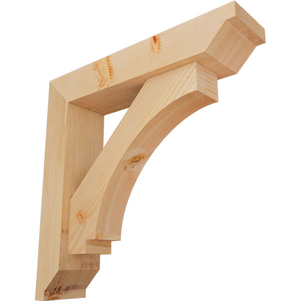 Ekena Millwork BKT0604X24X24IMP10SDF