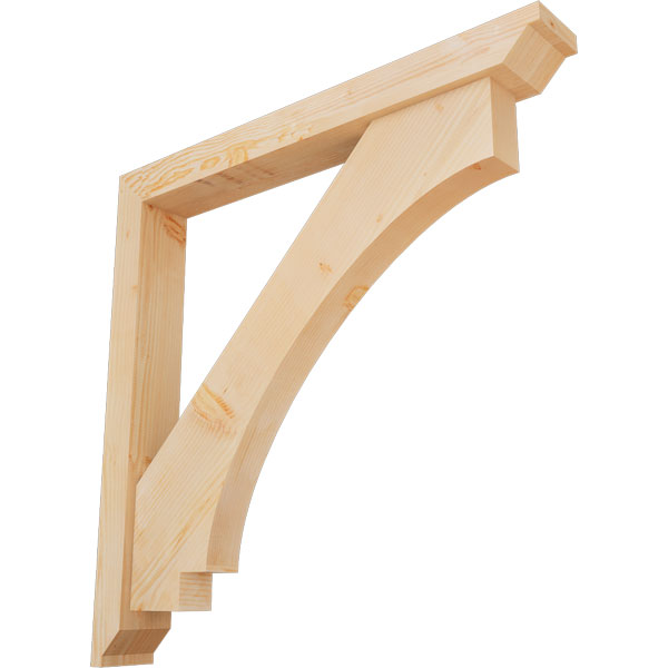 Ekena Millwork BKT0604X44X44IMP10SDF