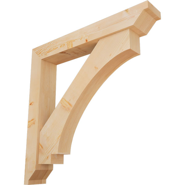 Ekena Millwork BKT0806X48X48IMP10SDF