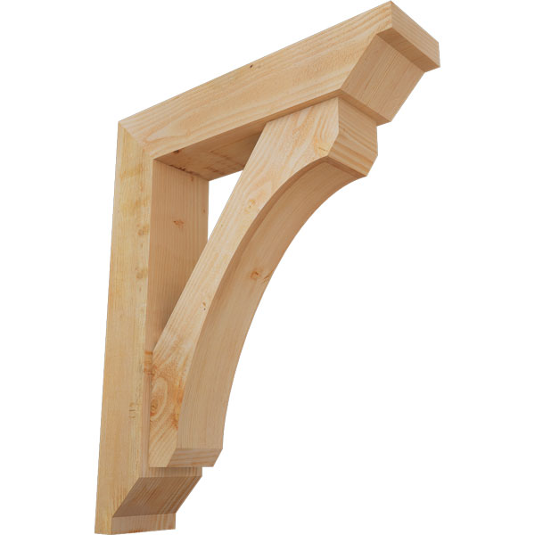 Ekena Millwork BKT0806X34X42LEC10RDF