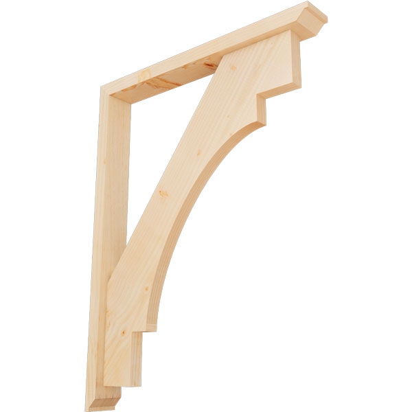 Ekena Millwork BKT0402X28X36MRC10SDF