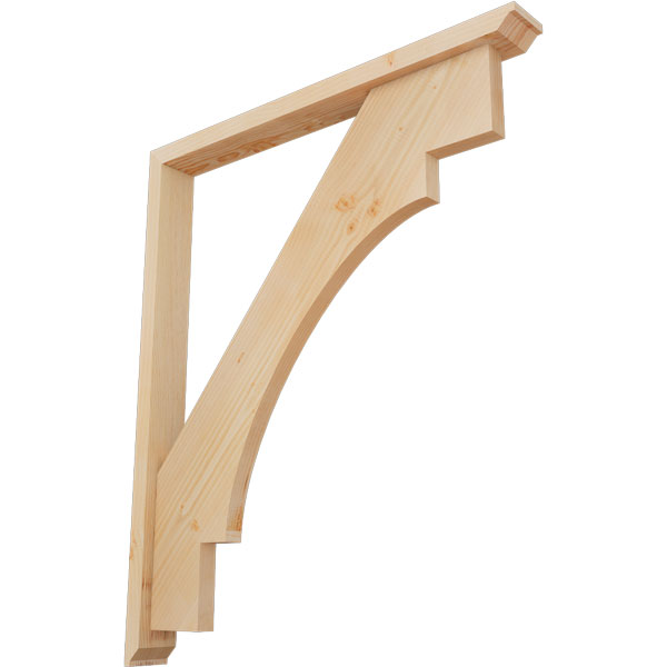 Ekena Millwork BKT0402X34X40MRC10SDF