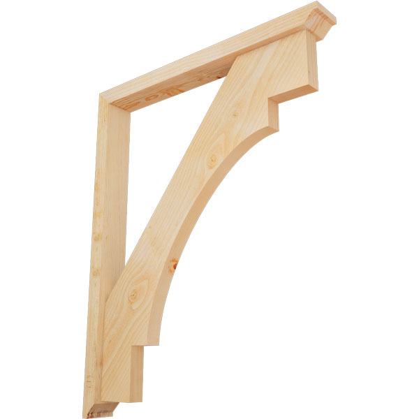 Ekena Millwork BKT0402X34X42MRC10RDF