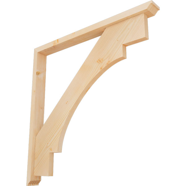 Ekena Millwork BKT0402X38X38MRC10SDF