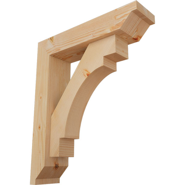 Ekena Millwork BKT0604X22X26MRC10SDF