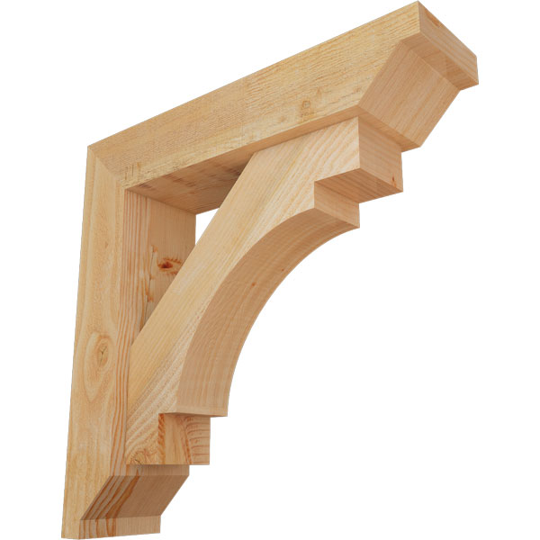 Ekena Millwork BKT0604X24X24MRC10RDF