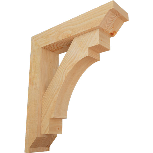 Ekena Millwork BKT0604X24X28MRC10RDF