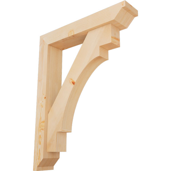 Ekena Millwork BKT0604X28X36MRC10SDF