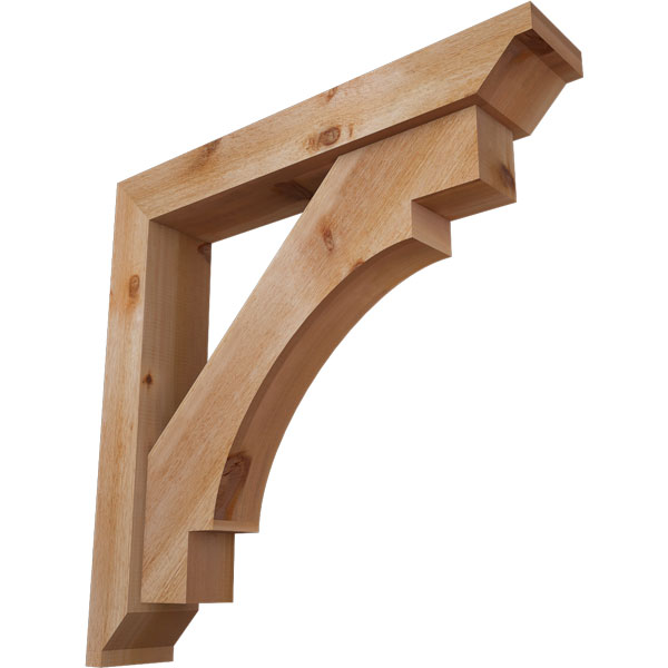 Ekena Millwork BKT0604X34X34MRC10RWR