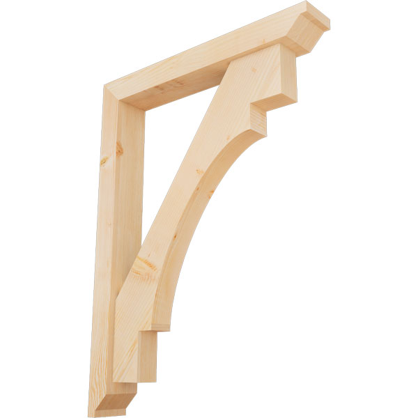 Ekena Millwork BKT0604X36X48MRC10SDF