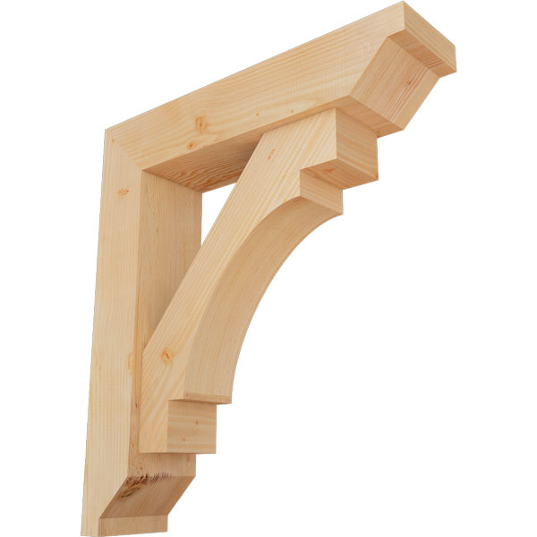 Ekena Millwork BKT0806X32X36MRC10SDF