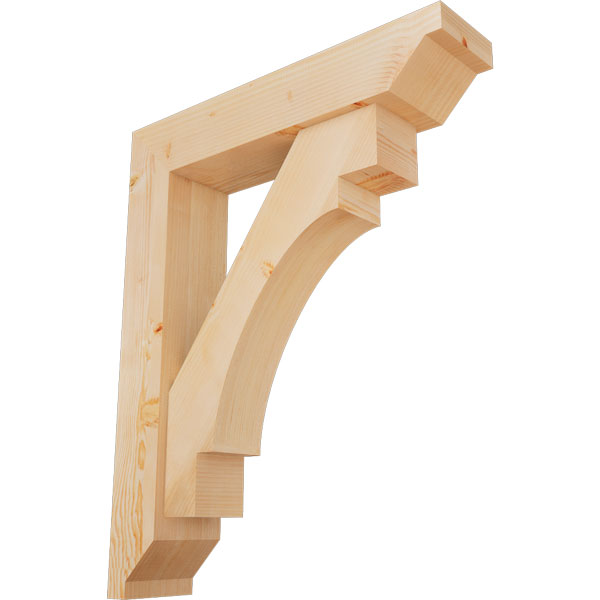 Ekena Millwork BKT0806X34X42MRC10SDF